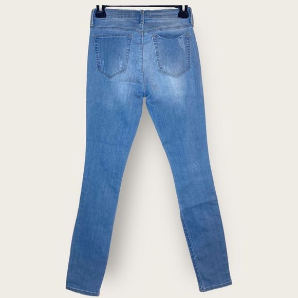 Pacsun Light Wash Blue Stretch Denim Skinny Jeggings Women's Size 27 Exc Cond - Picture 3 of 9
